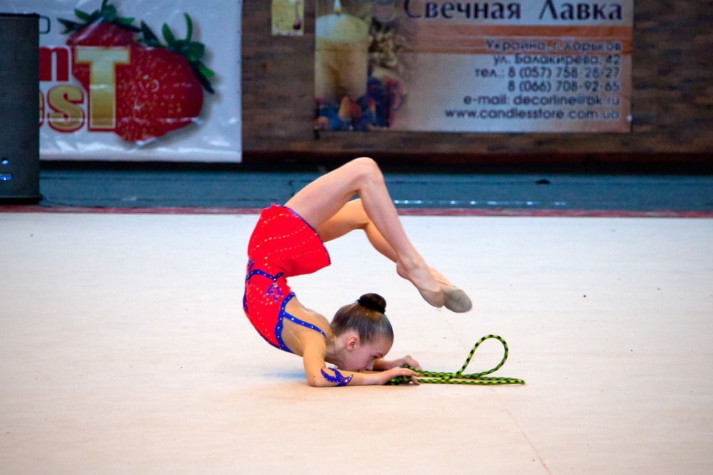 Художня гімнастика - дитячі виступи