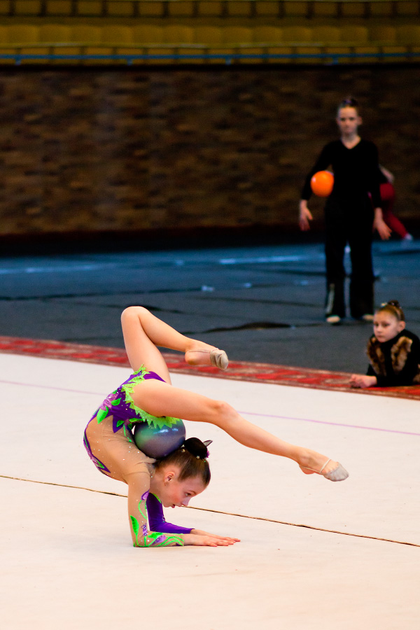 Художественная гимнастика - детские выступления