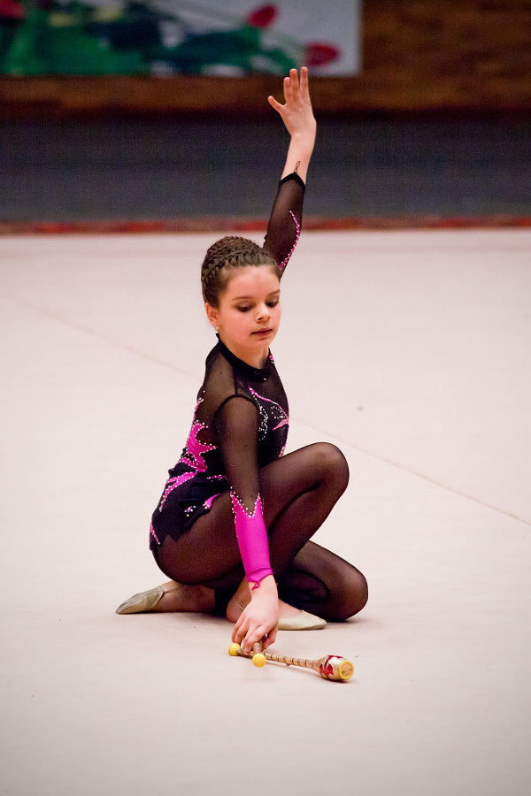 Художественная гимнастика - детские выступления