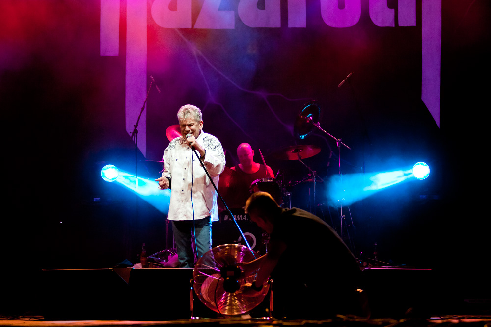 Фотографії з концерту групи Назарет у Харкові 1 жовтня 2012 року. Dan Maccfferty and Nazareth. Photos from the concert Nazareth