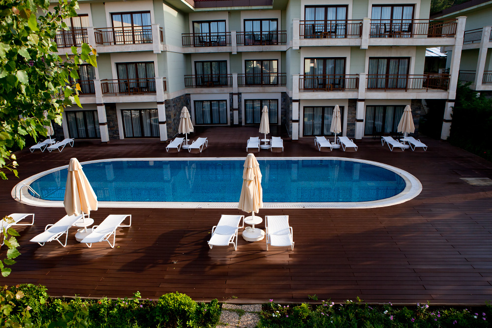 Отель TUI FUN&SUN Club Marmaris Deluxe ранее Toukan Family Club Marmaris до того Marmaris Resort Турция