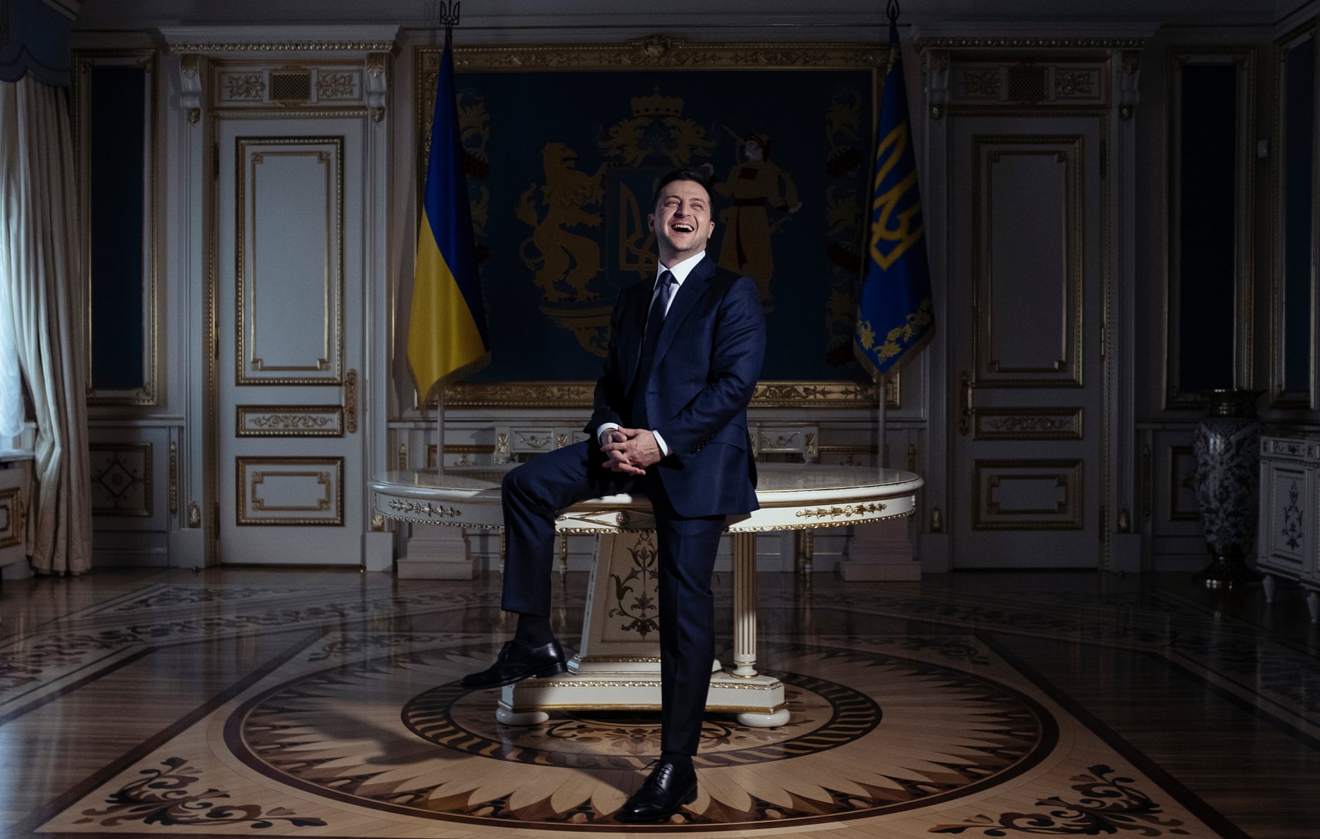 Перевод с английского на русский интервью президента Украины Владимира Заленского, в журнале The Guardian 