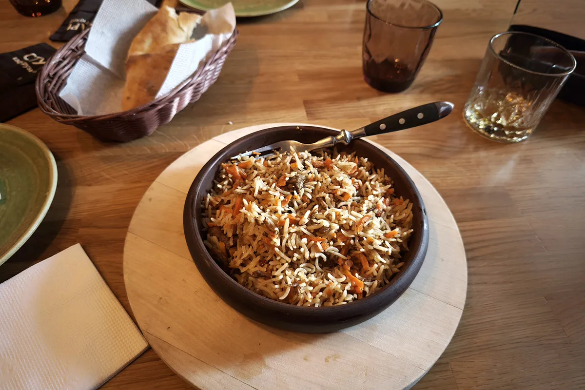 Плов по-грузинськи в "Стумарі" (Хмельницький)