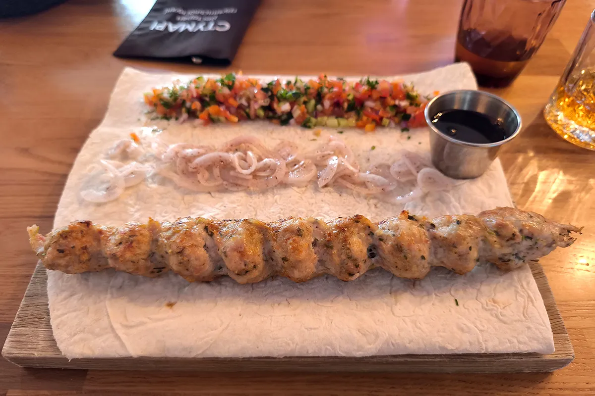 Люля-кебаб із курки в "Стумарі" (Хмельницький)