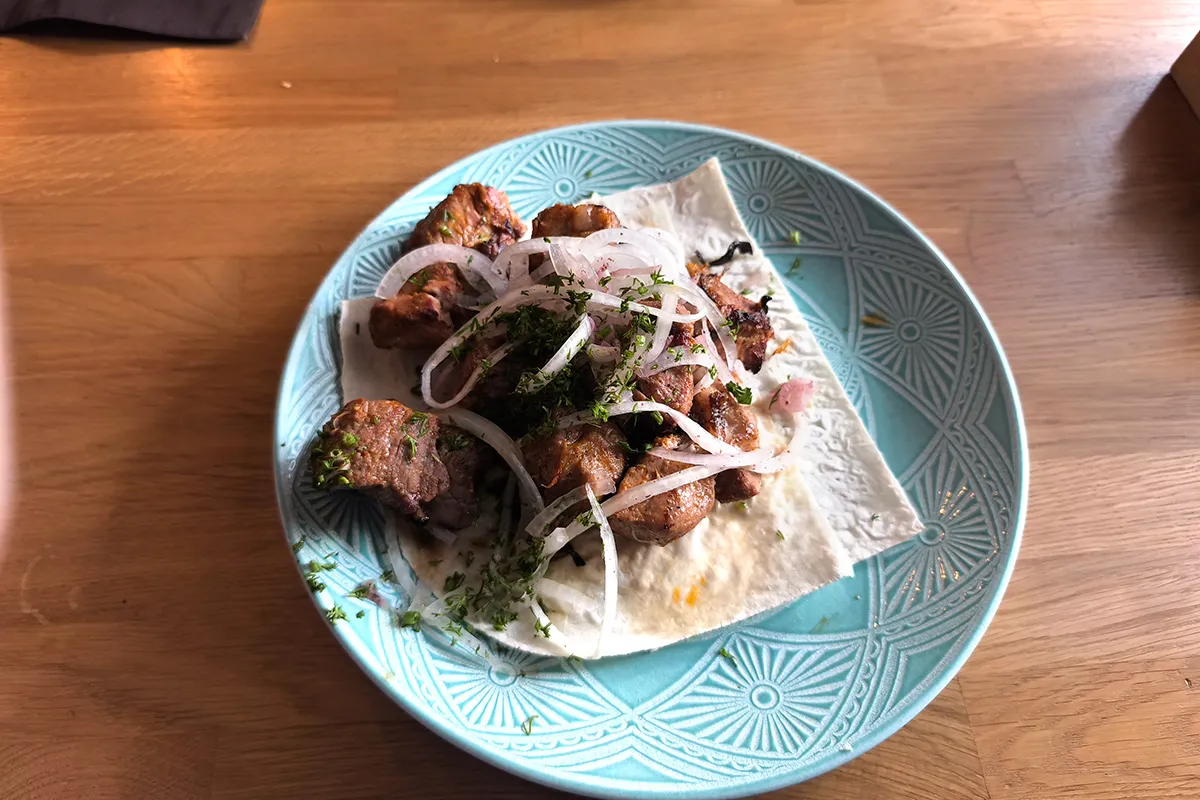 Шашлик із свинячого ошийка "Стумарі" (Хмельницький)